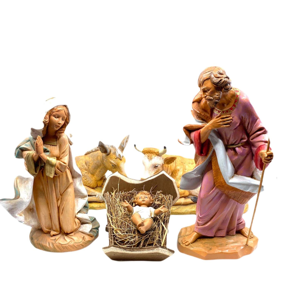 NATIVITÁ 5 PEZZI PER PRESEPE FONTANINI 30 CM – Galleria Mariana