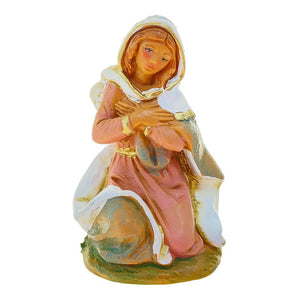 Madonna per presepe Fontanini di 9,5 cm - Galleria Mariana