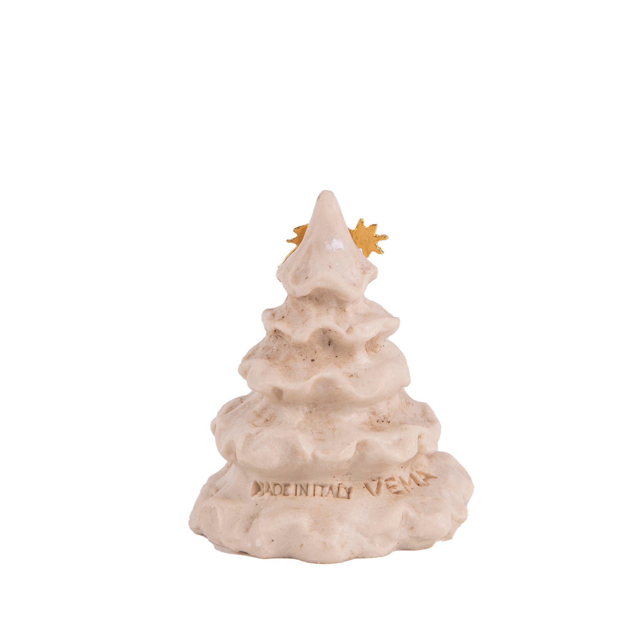 Retro Scultura in marmo a forma di albero di natale e Sacra Famiglia - Galleria Mariana