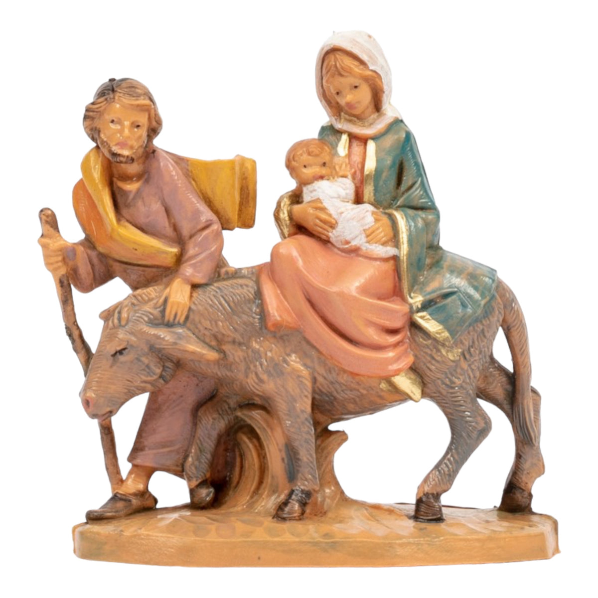 Fontanini pvc statue of the Escape to Egypt – Galleria Mariana