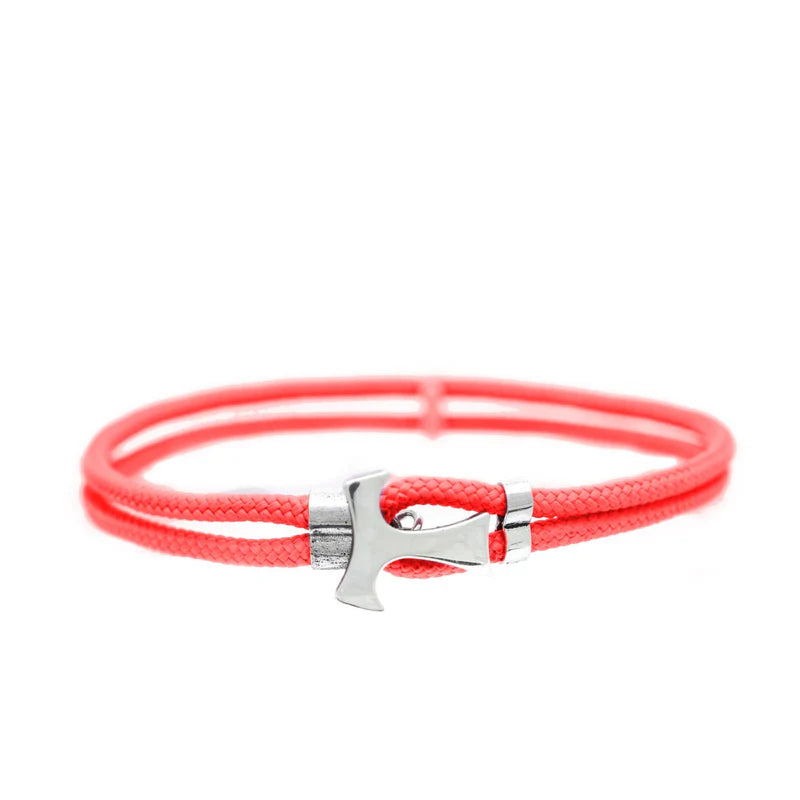 Bracciale Icona VINCULUM FIDEI tessuto rosso - Galleria Mariana