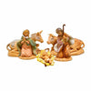 Set 5 pezzi Natività per presepe Fontanini di 9,5 cm - Galleria Mariana