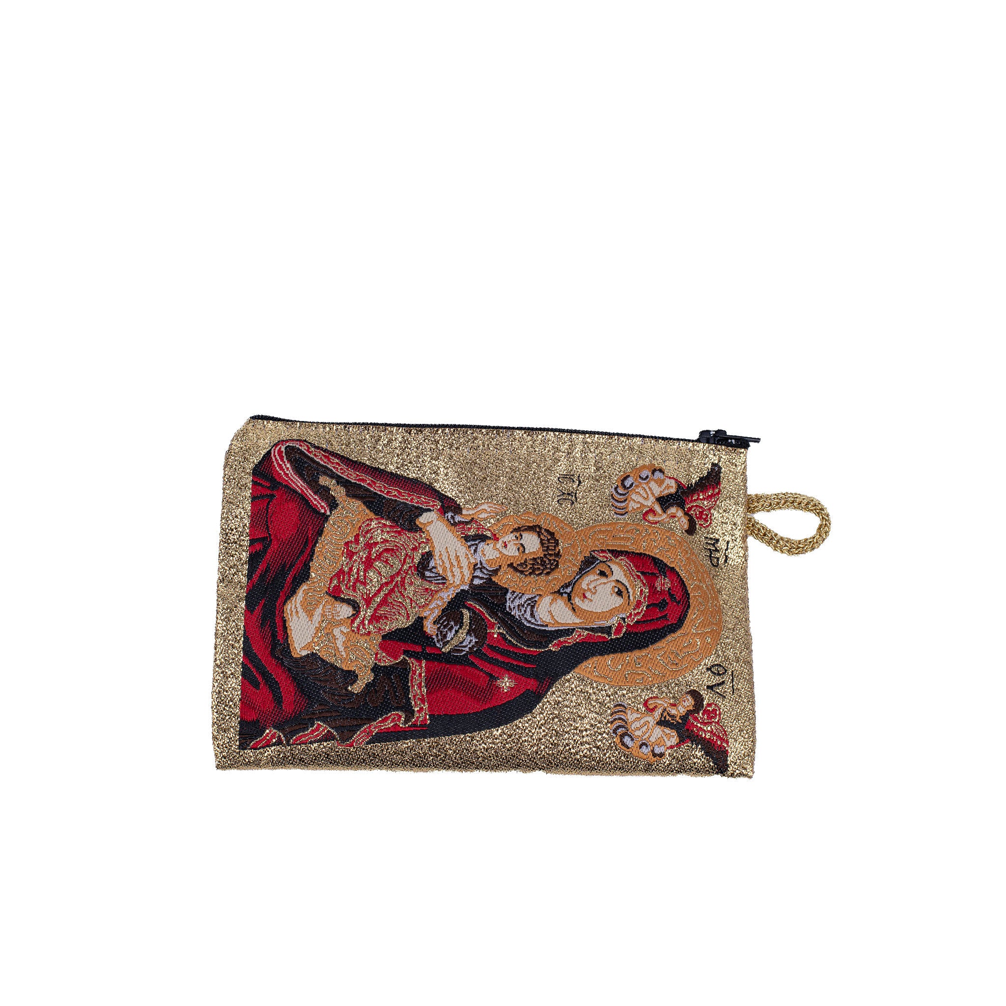 Retro Pochette religiosa della Madonna delle Ombre rossa - Galleria Mariana