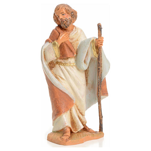 San Giuseppe per presepe Fontanini di 9,5 cm - Galleria Mariana