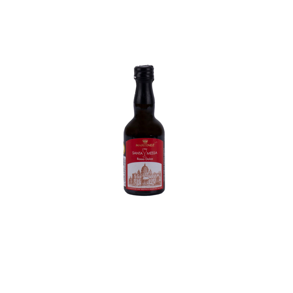 Vino da messa rosso dolce martinez 5cl - Galleria Mariana