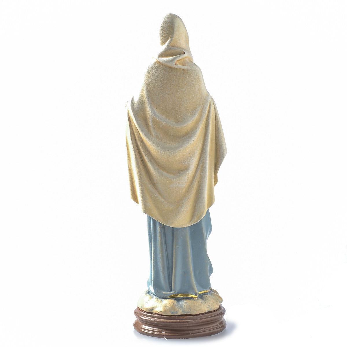 Retro Statua in legno della Vergine di Medjugorje - Galleria Mariana