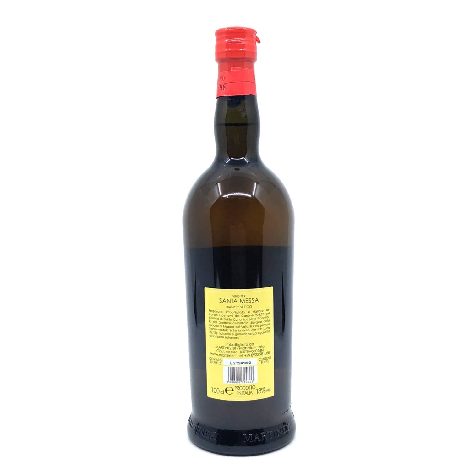 Retro Vino da messa bianco secco Martinez 100 cl - Galleria Mariana